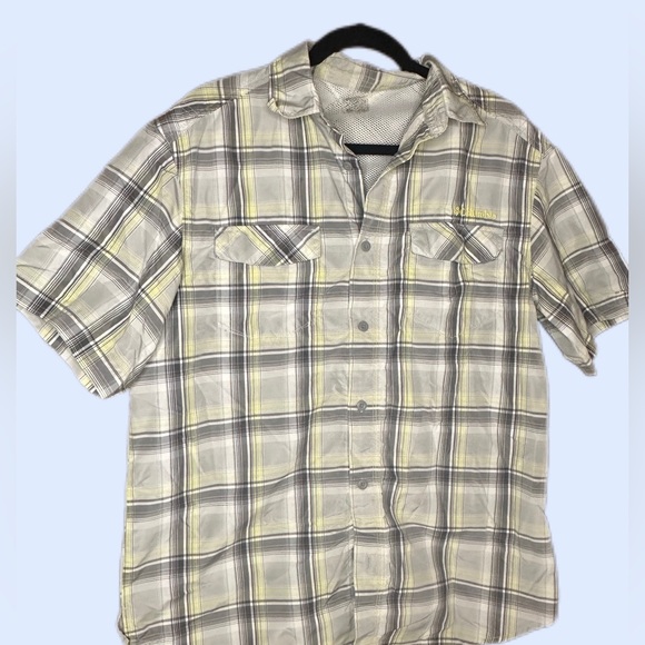 Men’s Columbia Omni-Shade Sun Protection Vented Button-Up Shirt - Size‎ Medium - Picture 4 of 16